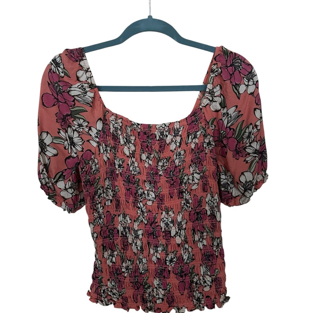 Floral Pink Women's Top